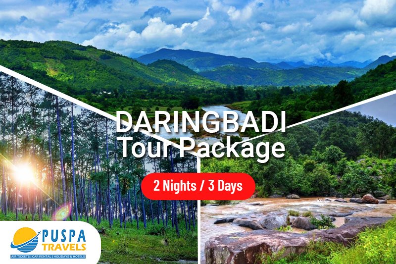 Daringbadi Tour of Odisha, Kashmir of Odisha, Daringbadi travel package, Odisha hill station tour, Daringbadi sightseeing, Puspa Tours and Travels