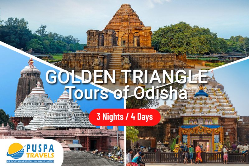 Golden Triangle Tours of Odisha: Explore Bhubaneswar, Puri & Konark